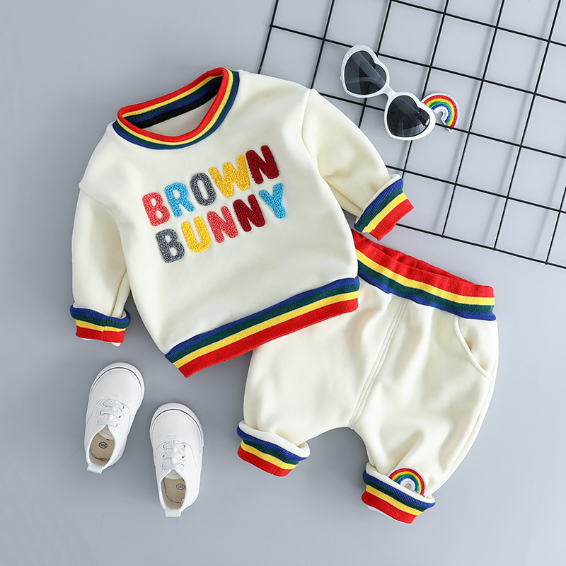 Newborn Baby Girls boys Clothes Set Cartoon Long Sleeved Tops + Pants 2PCS Outfits Kids Bebes Clothing Childrens Jogging Suits, White
Newborn Baby Girls boys Clothes Set Cartoon Long Sleeved Tops + Pants 2PCS Outfits Kids Bebes Clothing Childrens Jogging Suits, White