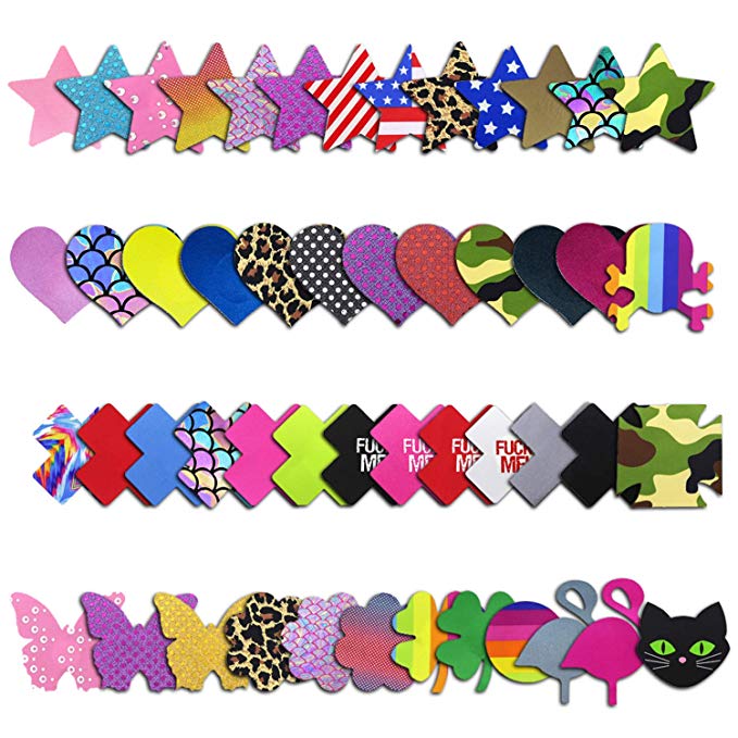 Halyuhn Wholesale 10pairs Nipple Cover Disposable Nipple stickers Sexy Breathable Breast Pasties Self Adhesive Chest Paste, Blue
Halyuhn Wholesale 10pairs Nipple Cover Disposable Nipple stickers Sexy Breathable Breast Pasties Self Adhesive Chest Paste, Blue