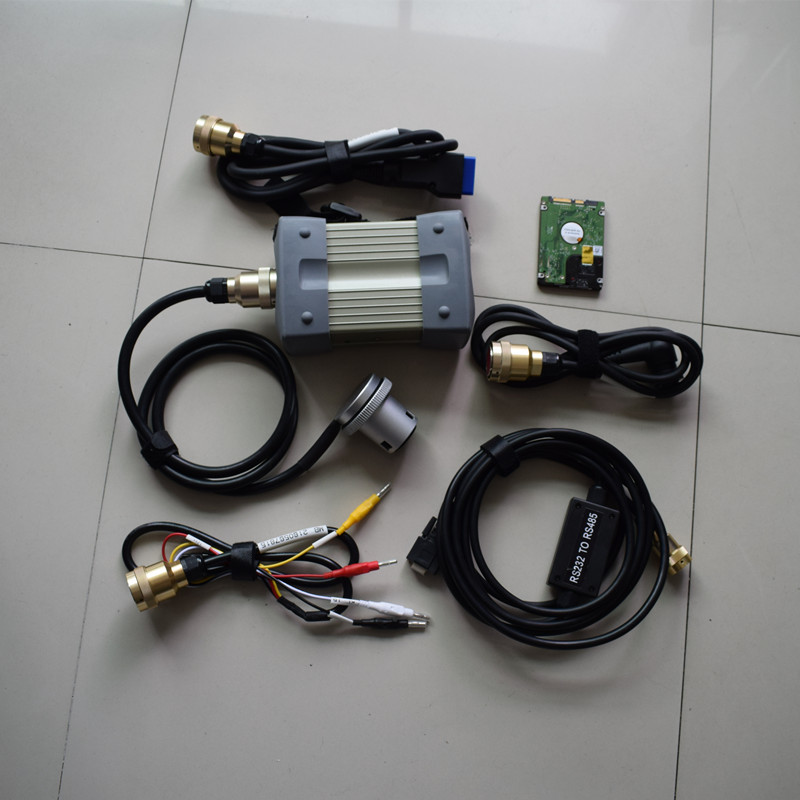 HIGH QUALITY scanner mb star c3 pro Diagnostic Tool with Five Cables Ssd Super Speed D630 Laptop 4G car and truck scanner 12v 24v full set ready to us