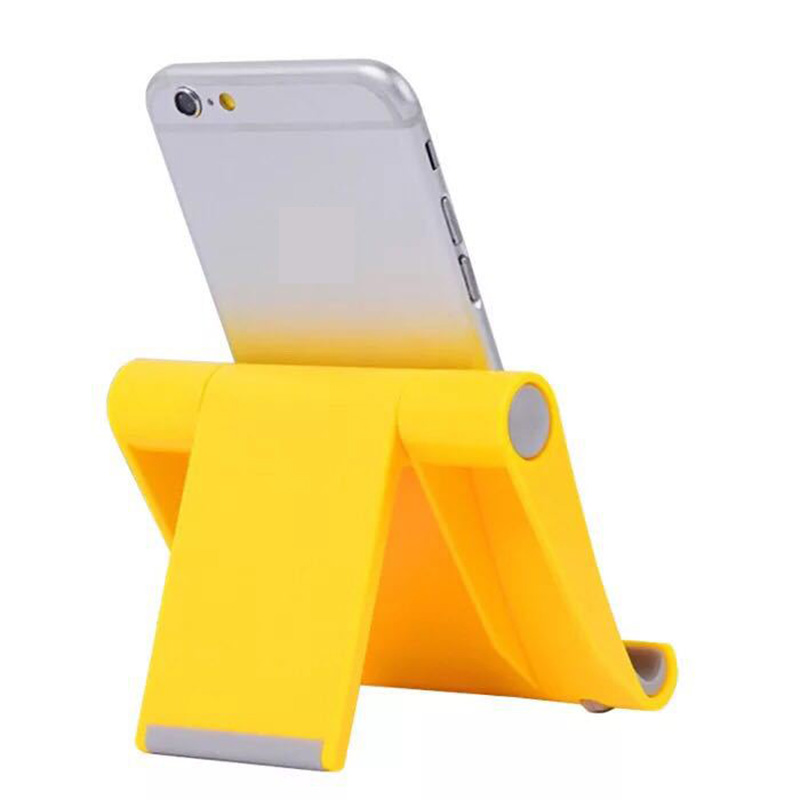 Mobile Phone Holder Table Desktop Stand Plastic Desk Mount Candy Color Mini Portable Holder Universal Bracket For Smartphone