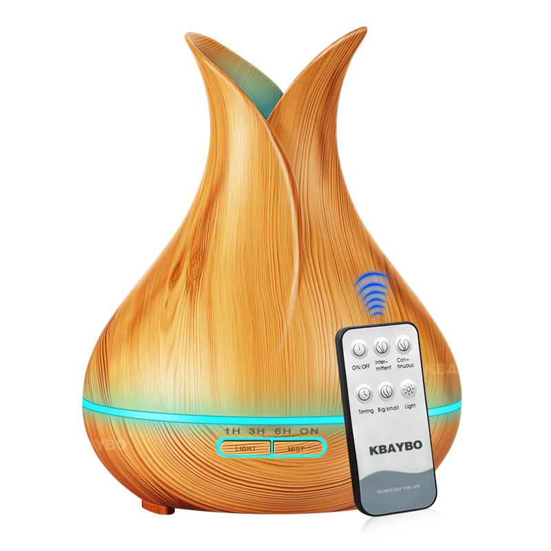 400ml Aroma Essential Oil Diffuser Ultrasonic Air Humidifier with Wood Grain 7 Color Changing LED Lights for Office Home
400ml Aroma Essential Oil Diffuser Ultrasonic Air Humidifier with Wood Grain 7 Color Changing LED Lights for Office Home