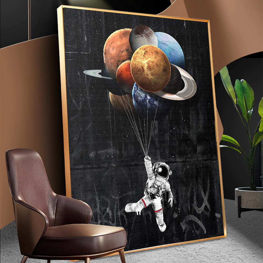 Astronaut Space Dreaming Stars Limit Oil Painting Canvas Wall Pictures for Living Room Posters and Prints Home Decor
Astronaut Space Dreaming Stars Limit Oil Painting Canvas Wall Pictures for Living Room Posters and Prints Home Decor