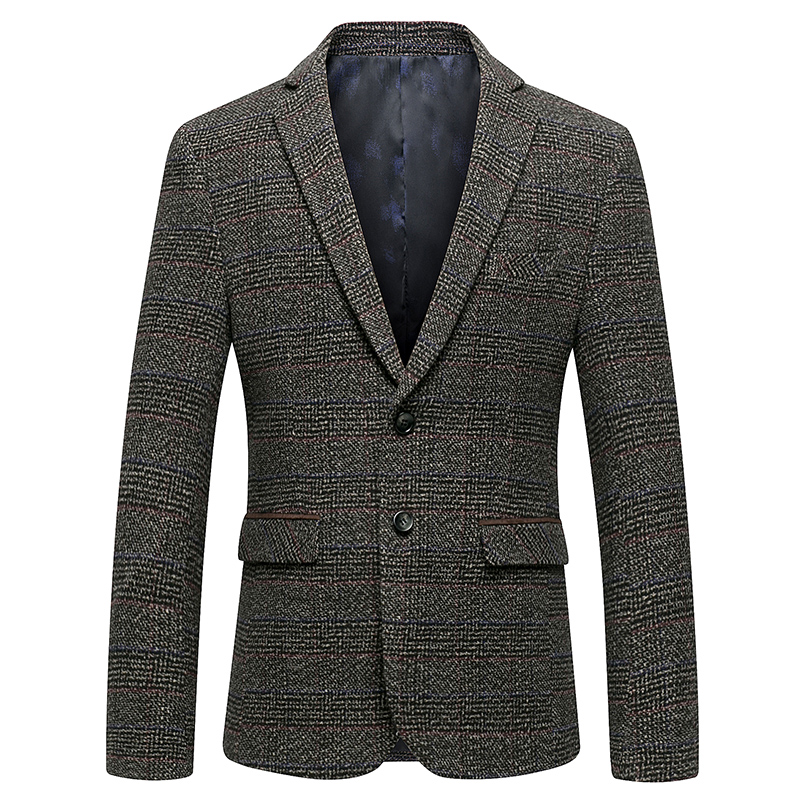 2020 Spring British style Slim Fit coats classics business jacket Blazer Men Casual Male wool Blazers Men' stripe Blazer, Photo color
2020 Spring British style Slim Fit coats classics business jacket Blazer Men Casual Male wool Blazers Men' stripe Blazer, Photo color