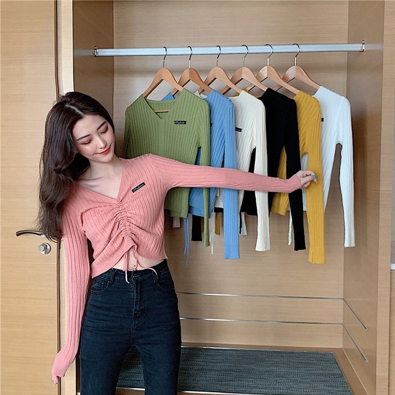 Women Autumn Winter Casual Letter Print Slim Drawstring Sweater Drawstring Long Sleeve Fashion Tops #G, X-apricot
Women Autumn Winter Casual Letter Print Slim Drawstring Sweater Drawstring Long Sleeve Fashion Tops #G, X-apricot