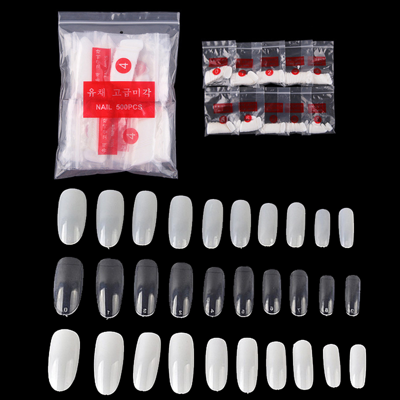 500pcs/bag Round Oval Nail Transparent Natural White French Acrylic Nail Art False ABS Tip Manicure Accessories
500pcs/bag Round Oval Nail Transparent Natural White French Acrylic Nail Art False ABS Tip Manicure Accessories