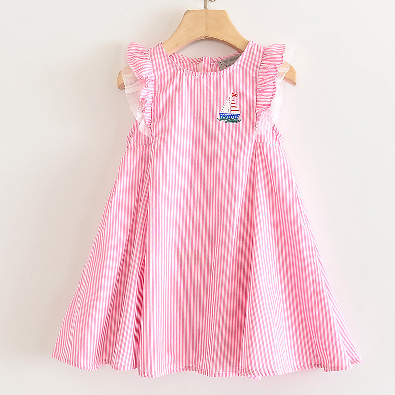 Girls Dresses 2020 New Kids Clothing Sweet Striped Sailing Boat Sailor Print Round Neck Princess Dress For Girl, Blue
Girls Dresses 2020 New Kids Clothing Sweet Striped Sailing Boat Sailor Print Round Neck Princess Dress For Girl, Blue