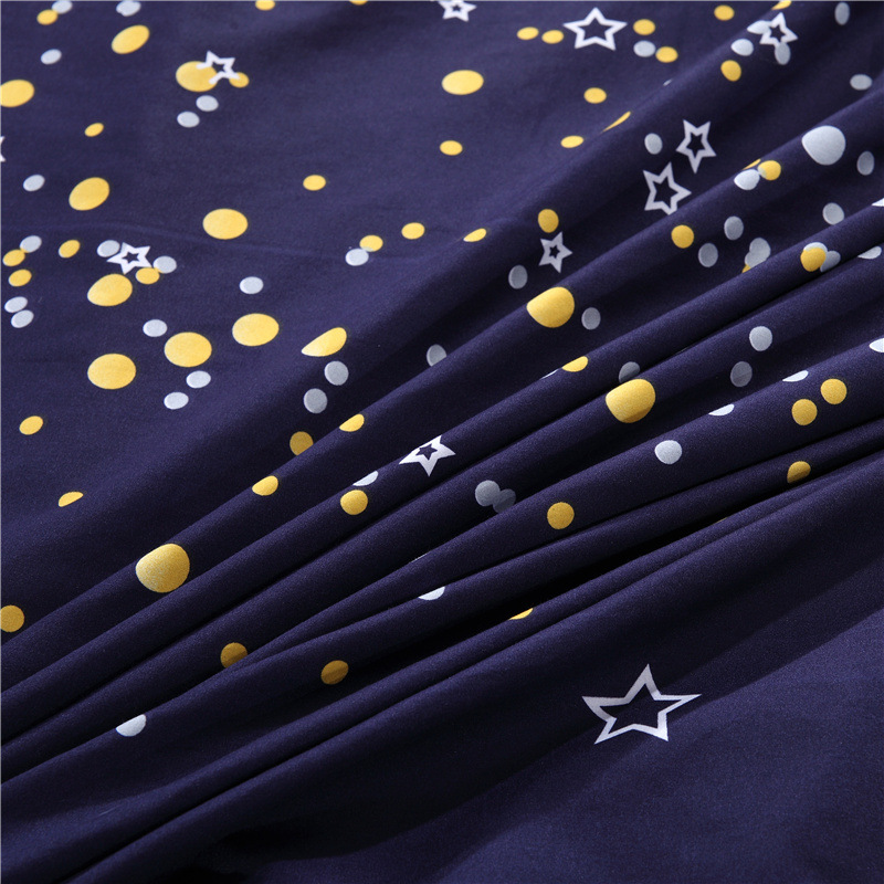 Blue Star Bedding Sets Single Double Twin/Queen 2pcs/3pcs Bedclothes Bed Linen Duvet Cover Set No Sheet No Filling