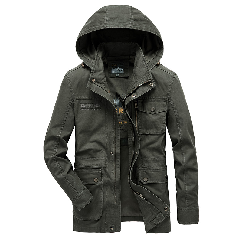 Men's long hooded cotton jacket winter and autumn overcoat windbreaker multi-pocket clothing standing collar middle-aged father, As pic
Men's long hooded cotton jacket winter and autumn overcoat windbreaker multi-pocket clothing standing collar middle-aged father, As pic