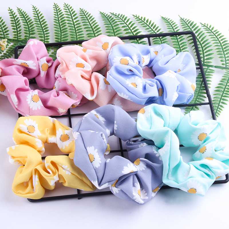Sweet Floral Print Women Hair Scrunchie Girls Hair Ties Scrunchies Elastic Gum Bands Lady Ponytail Holder Rope, 05
Sweet Floral Print Women Hair Scrunchie Girls Hair Ties Scrunchies Elastic Gum Bands Lady Ponytail Holder Rope, 05