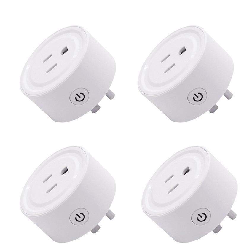 

2020 Smart Plug Smart WiFi Power Socket US UK EU Plug Switch For Google Home App Control For Alexa Connected By WiFi Plug