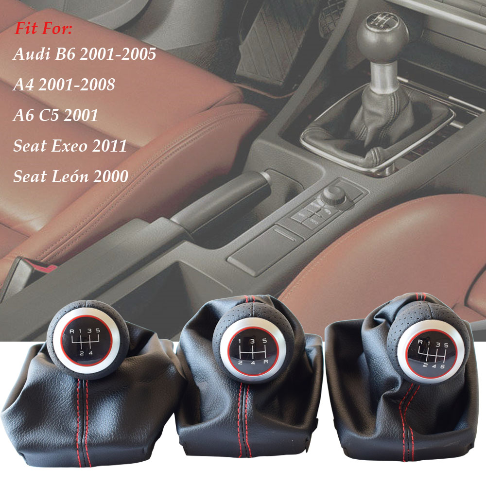 Matte Chrome Gear shift knob boot Gaitor For A4(2001-2008)B6(2001-2005)A6 C5 (2001)For Seat Exeo(2011)Leon(2000
Matte Chrome Gear shift knob boot Gaitor For A4(2001-2008)B6(2001-2005)A6 C5 (2001)For Seat Exeo(2011)Leon(2000