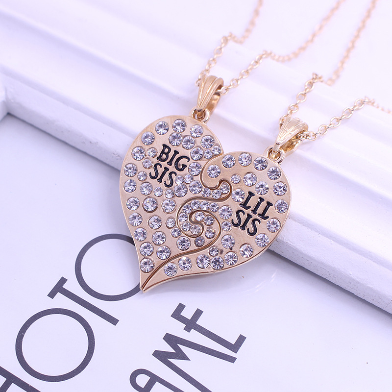 Pendant Necklaces 2021 Girlfriends Good Friends Necklace Two Petals Can Be Spliced Love Clavicle Chain Fashion Valentine's Day Gift
Pendant Necklaces 2021 Girlfriends Good Friends Necklace Two Petals Can Be Spliced Love Clavicle Chain Fashion Valentine's Day Gift