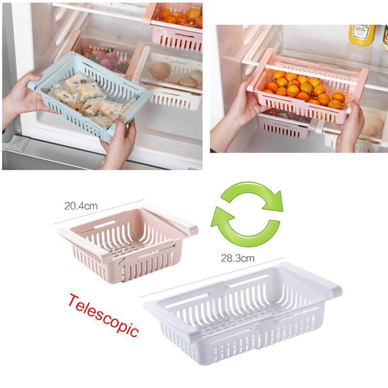 Adjustable Refrigerator Storage Box Multi-purpose Slide Drawer Organizer Refrigerator Storage Shelf Fresh Spacer Layer Kitchen Storage, As pic
Adjustable Refrigerator Storage Box Multi-purpose Slide Drawer Organizer Refrigerator Storage Shelf Fresh Spacer Layer Kitchen Storage, As pic