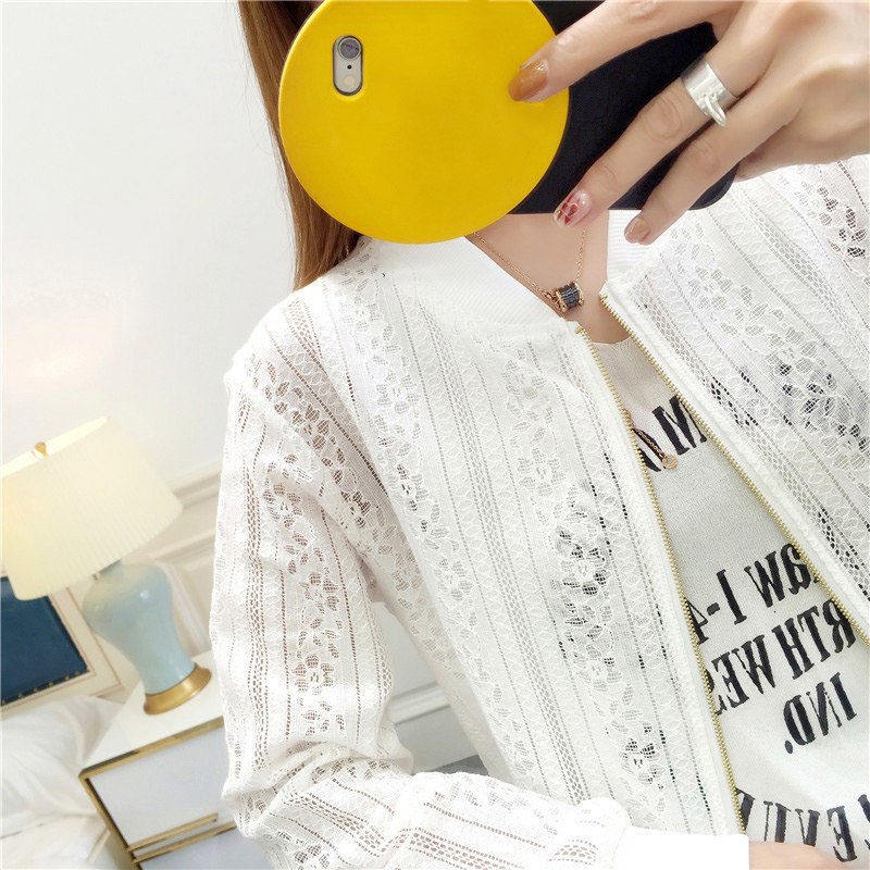 Hot Women Flower Lace Hollow Baseball Jacket Zipper Coat Cardigan Long Sleeves Tops CGU 88, Black
Hot Women Flower Lace Hollow Baseball Jacket Zipper Coat Cardigan Long Sleeves Tops CGU 88, Black