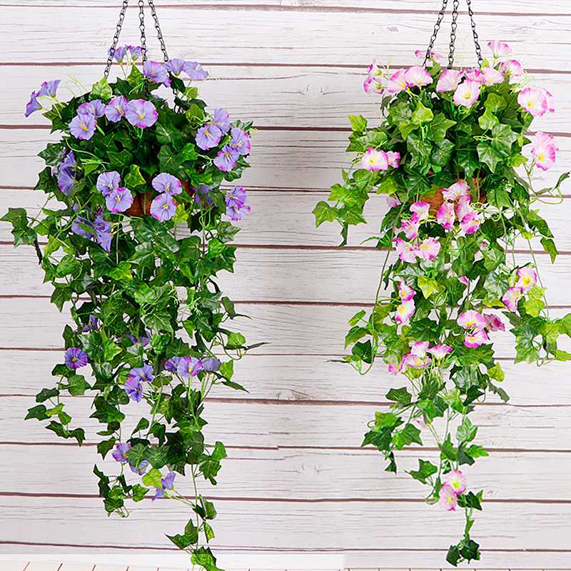 Artificial Silk Morning Glory Vine Leaf Fake Flower For Wedding Home Party DIY Table Decoration, White
Artificial Silk Morning Glory Vine Leaf Fake Flower For Wedding Home Party DIY Table Decoration, White