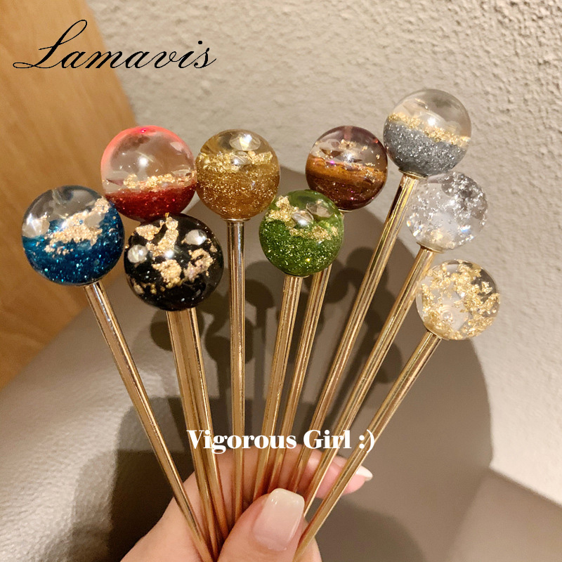 A Variety Of Japanese Women Lollipop Lollipop Bar Languid Lazy Temperament Gold Foil Hairpin Girl Elegant Hair Ornaments
A Variety Of Japanese Women Lollipop Lollipop Bar Languid Lazy Temperament Gold Foil Hairpin Girl Elegant Hair Ornaments