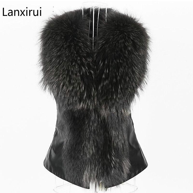 Suede Women Vest Autumn Winter Fashion o neck black Faux Fur Vest Warm Sleeveless Women Jacket Leather jacket
Suede Women Vest Autumn Winter Fashion o neck black Faux Fur Vest Warm Sleeveless Women Jacket Leather jacket