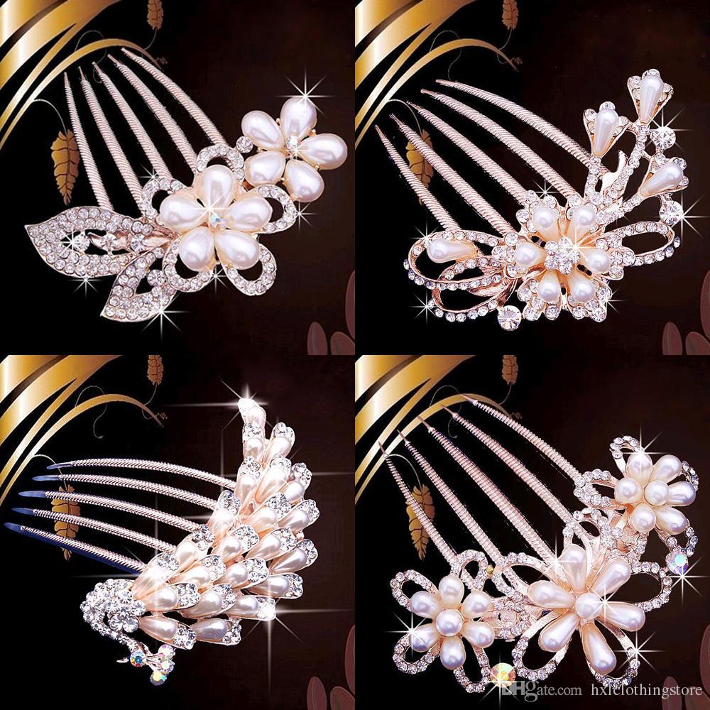 hxlcioth Bride Hairpin Peacock Pearl Flowers Wedding Crystal Rhinestone Pearl Flower Hairpin Diamante Clip Hair Comb Pin Jewelry, Golden;silver
hxlcioth Bride Hairpin Peacock Pearl Flowers Wedding Crystal Rhinestone Pearl Flower Hairpin Diamante Clip Hair Comb Pin Jewelry, Golden;silver