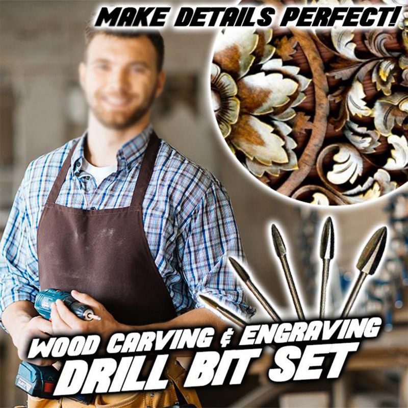 Wood Carving And Engraving Drill Bit Set Electric Grinding White Steel Pointed Knife Wood Carving Milling Cutter
Wood Carving And Engraving Drill Bit Set Electric Grinding White Steel Pointed Knife Wood Carving Milling Cutter