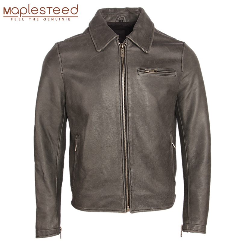 Distressed Leather Jacket Men Vintage Leather Coat Gray 100% Natural Cow Skin Men's Bomber Jackets Autumn Clothing M159, Vintage gray
Distressed Leather Jacket Men Vintage Leather Coat Gray 100% Natural Cow Skin Men's Bomber Jackets Autumn Clothing M159, Vintage gray