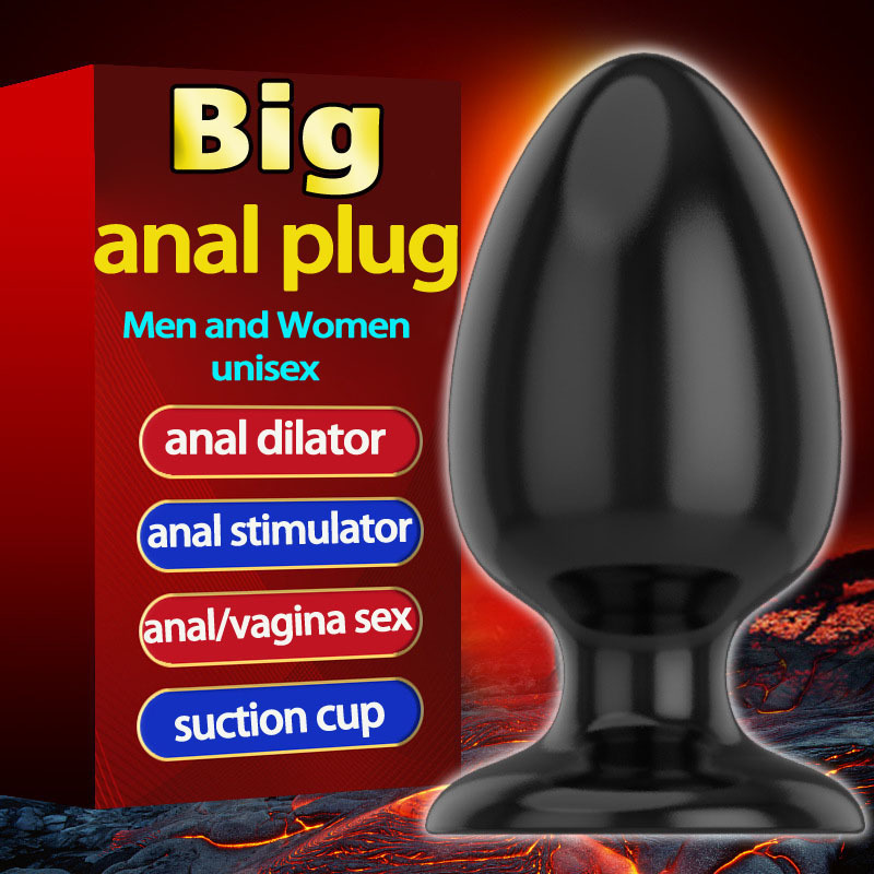 Big Butt Plug Large Suction Cup Silicone Anal Plugs Anus Dilator Expander Anal Beads Sex Toys For Woman Anal Balls Buttplug Y190713