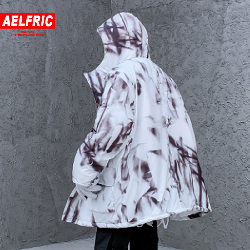 Aelfric Winter Warm Jacket Coat Thick Cotton-padded Parka Jackets Streetwear Hip Hop Winter Casual Punk Rock Parkas Outwear, White
Aelfric Winter Warm Jacket Coat Thick Cotton-padded Parka Jackets Streetwear Hip Hop Winter Casual Punk Rock Parkas Outwear, White