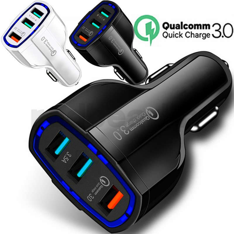 3 Usb Ports Car Charger Quick Charging QC3.0 35W 7A Car chargers adapter for samsung htc android phone gps mp3 retail box
3 Usb Ports Car Charger Quick Charging QC3.0 35W 7A Car chargers adapter for samsung htc android phone gps mp3 retail box