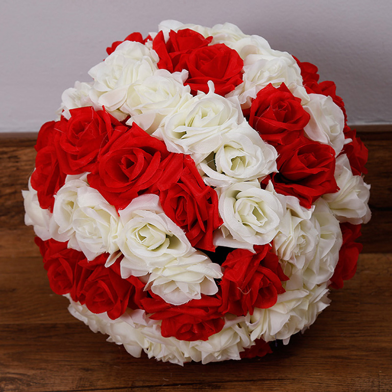 1Pcs 12inch(30cm) Silk Rose Decorative Flower Ball for Home Decoration Festive & Party Supplies Wedding Favors, Beige
1Pcs 12inch(30cm) Silk Rose Decorative Flower Ball for Home Decoration Festive & Party Supplies Wedding Favors, Beige