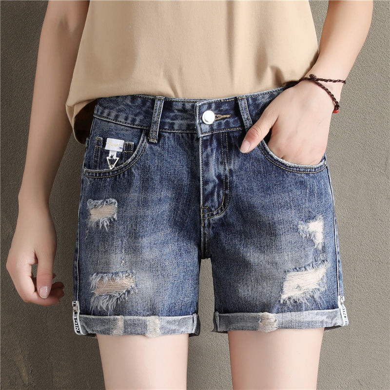 2020 New Summer Women Korean Style High Waist Loose Denim Shorts Ladies Fashion Bleached Wide Leg Ripped Hole Jeans Shorts Y02, 6002 blue
2020 New Summer Women Korean Style High Waist Loose Denim Shorts Ladies Fashion Bleached Wide Leg Ripped Hole Jeans Shorts Y02, 6002 blue