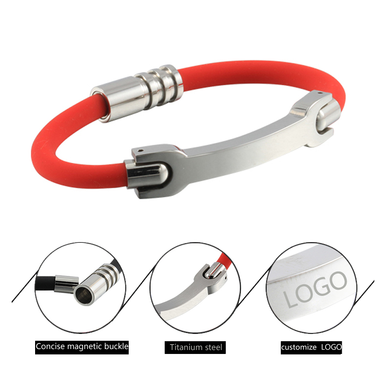 Silicone Energy Balance Bracelet Anion Magnetic Therapy Fashion Silicone Bracelet Electrostatic
Silicone Energy Balance Bracelet Anion Magnetic Therapy Fashion Silicone Bracelet Electrostatic