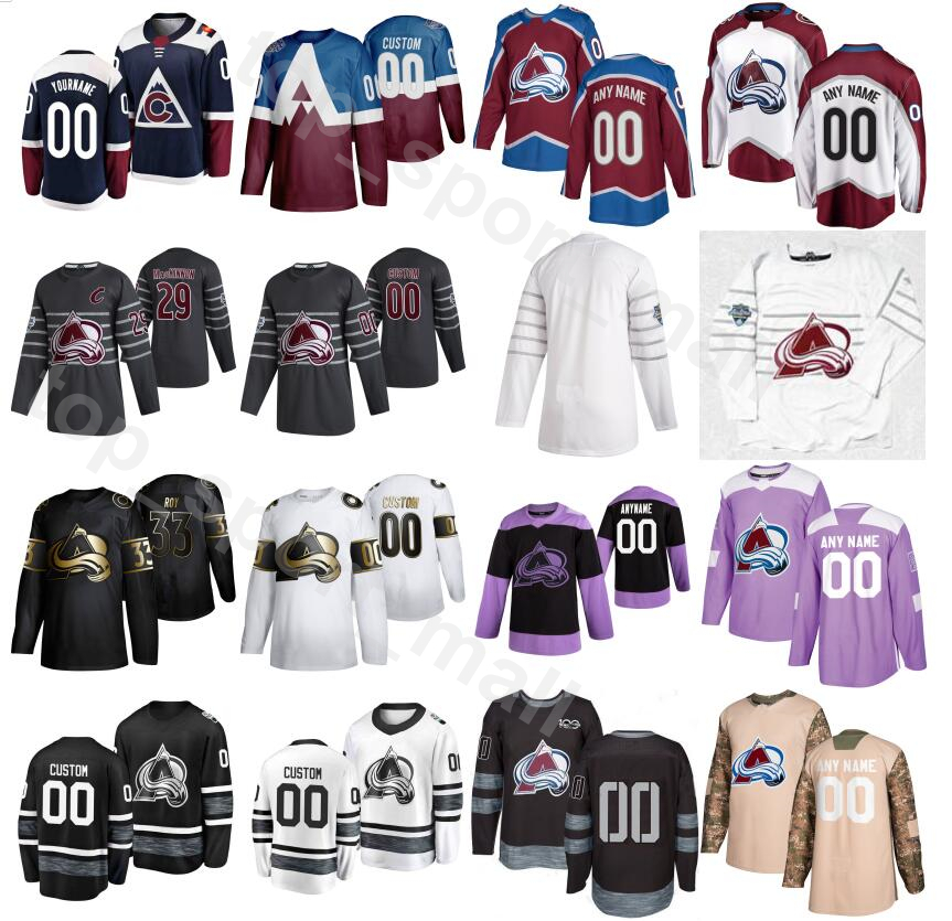Colorado Avalanche Ice Hockey 17 Tyson Jost Jerseys 2020 Men Golden Edition 49 Samuel Girard 11 Matt Calvert 37 JT Compher Custom Name, Black
Colorado Avalanche Ice Hockey 17 Tyson Jost Jerseys 2020 Men Golden Edition 49 Samuel Girard 11 Matt Calvert 37 JT Compher Custom Name, Black