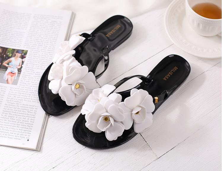 Size 36-40 New 2018 Women Summer Sandals Rivets Big Bowknot Flip Flops Beach Sandalias Femininas Flat Jelly Designer Woman Sandals, White
Size 36-40 New 2018 Women Summer Sandals Rivets Big Bowknot Flip Flops Beach Sandalias Femininas Flat Jelly Designer Woman Sandals, White