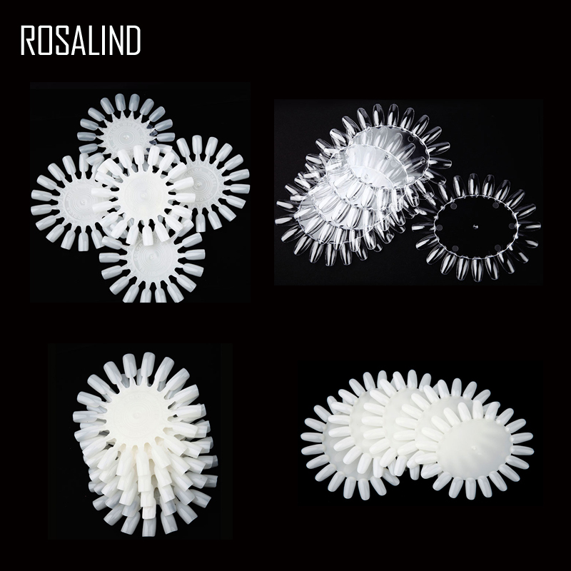 ROSALIND 5PCS/Lot False Nail Tips Color Card Transparent White Buckle Ring Art Practice Display Manicure Tool, N5184-03
ROSALIND 5PCS/Lot False Nail Tips Color Card Transparent White Buckle Ring Art Practice Display Manicure Tool, N5184-03