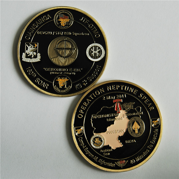 Operation NEPTUNE SPEAR 160th SOAR SEAL Team 6 Navy Commemorative Challenge Coin
Operation NEPTUNE SPEAR 160th SOAR SEAL Team 6 Navy Commemorative Challenge Coin