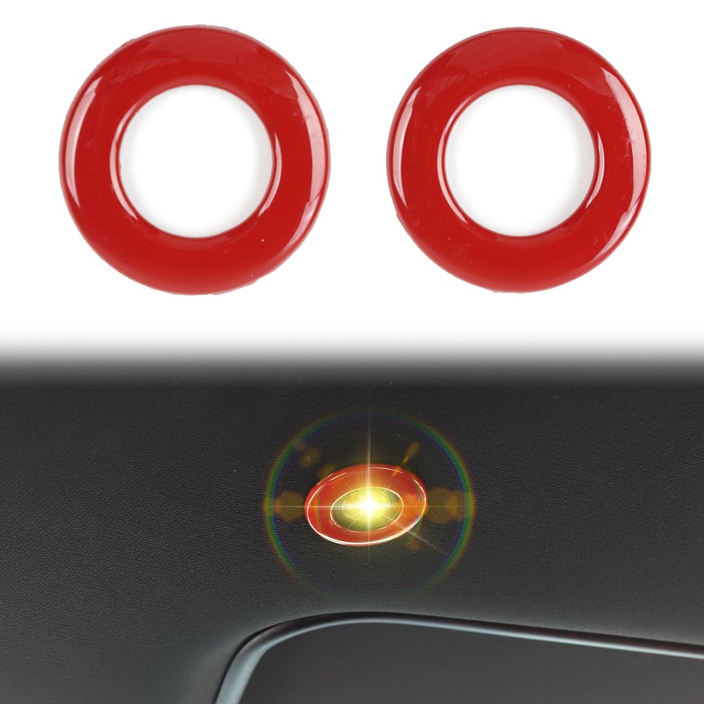 Automobile Roof Reading Light Ring Decoration Cover for Dodge Challenger 2014+ Factory Outlet Car Interior Accessories