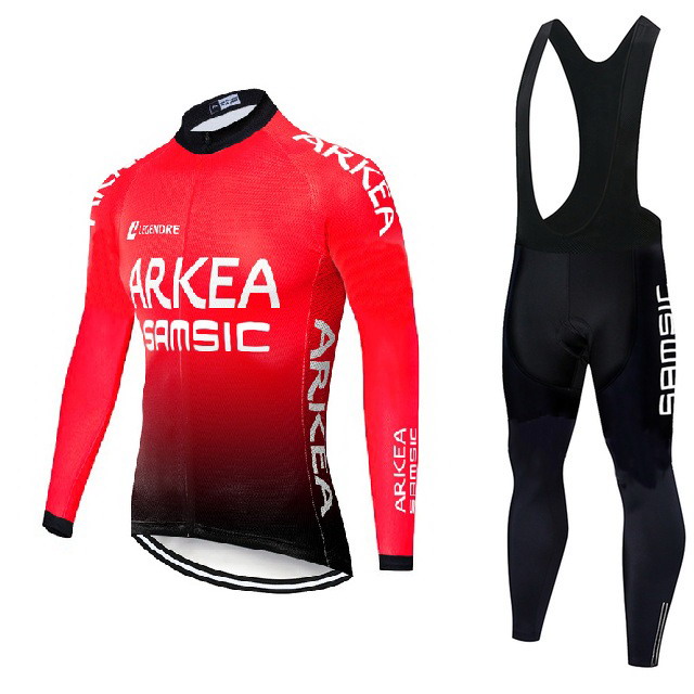 WINTER FLEECE THERMAL CYCLING LONG JERSEY ROPA CICLISMO+ BIB PANTS 2020 ARKEA SAMSIC PRO TEAM WITH GEL PAD-PICK SIZE:XS-4XL, Black;red
WINTER FLEECE THERMAL CYCLING LONG JERSEY ROPA CICLISMO+ BIB PANTS 2020 ARKEA SAMSIC PRO TEAM WITH GEL PAD-PICK SIZE:XS-4XL, Black;red