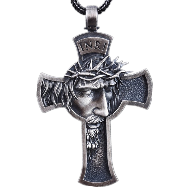 Christ Jesus Crucifix Pendant Necklace Metal Silver Gold Cross Chain Heavy Men Jewelry Gift Religious Christian Jewelry Z5P119
Christ Jesus Crucifix Pendant Necklace Metal Silver Gold Cross Chain Heavy Men Jewelry Gift Religious Christian Jewelry Z5P119