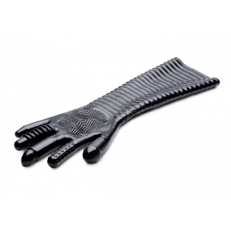 BEEGER Pleasure Fister Textured Fisting Glove,Magic Palm Hand Masturbation Sex Glove.Massage Glove Couple Adult Games Flirting Y200422