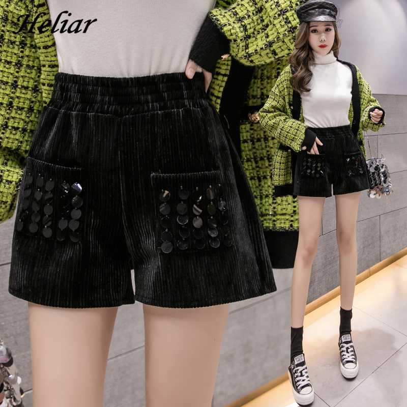 Women Woolen Sequined Shorts Women Black Shinning Short With Pockets Wide Leg 2020 Summer Shorts For
Women Woolen Sequined Shorts Women Black Shinning Short With Pockets Wide Leg 2020 Summer Shorts For