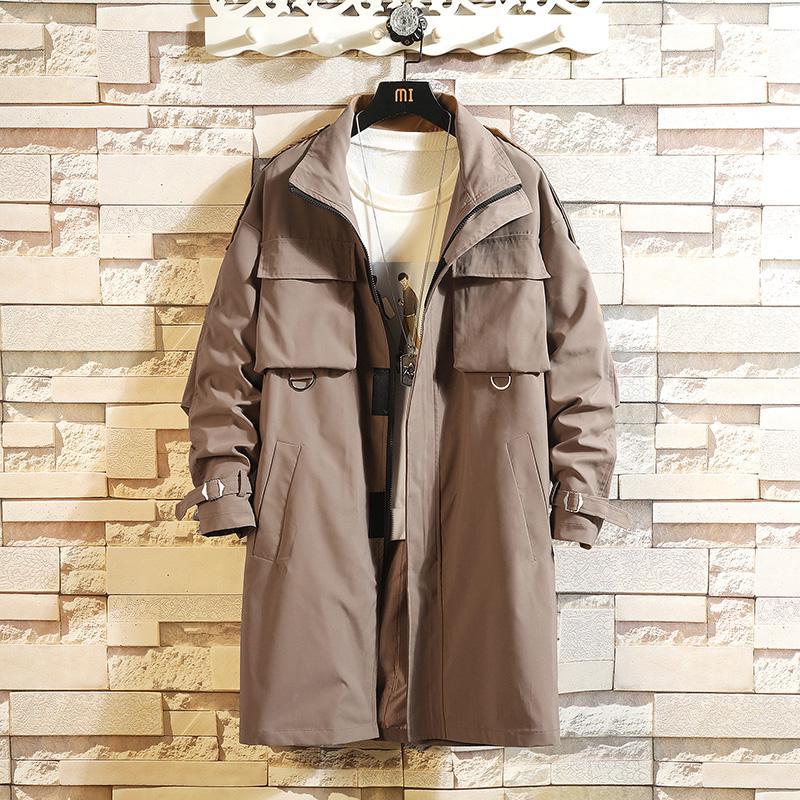 4XL Plain Color Autumn Long Sleeve Men Long Jackets And Coats Double Pockets Front Mens Windbreaker Trench Coat 2019 Fashion, Black trench coat
4XL Plain Color Autumn Long Sleeve Men Long Jackets And Coats Double Pockets Front Mens Windbreaker Trench Coat 2019 Fashion, Black trench coat