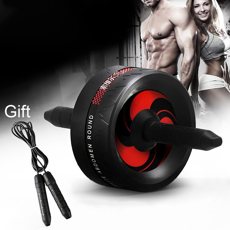 2 in 1 Ab Roller&Jump Rope No Noise Abdominal Wheel Ab Roller with Mat For Belly Exercise Fitness Equipment Accessories New, Black
2 in 1 Ab Roller&Jump Rope No Noise Abdominal Wheel Ab Roller with Mat For Belly Exercise Fitness Equipment Accessories New, Black