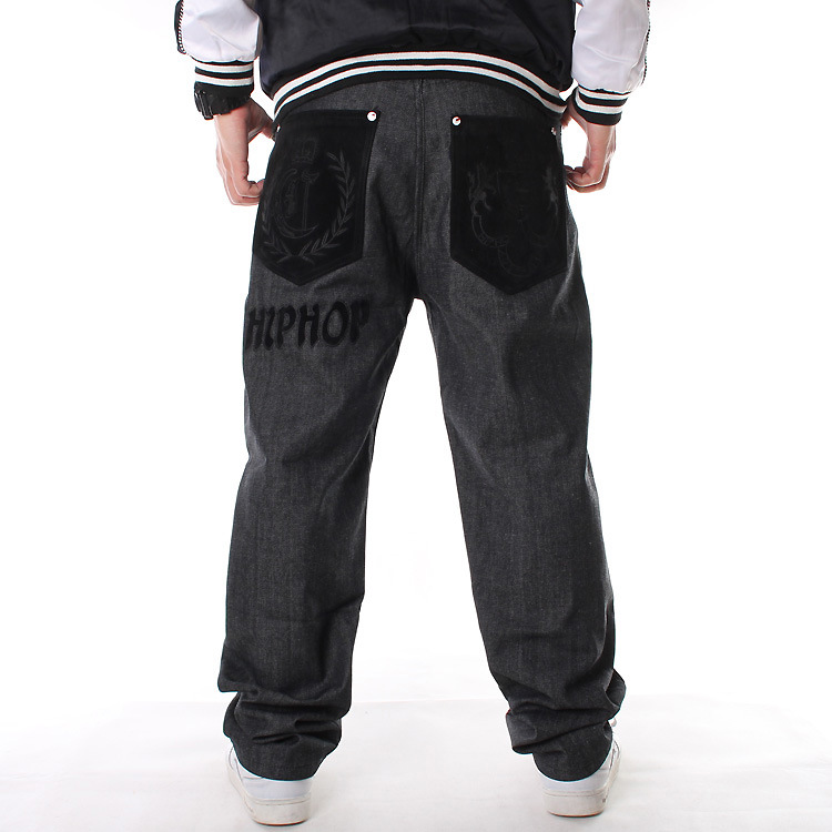 C239 European and American hip-hop casual clothing flocking loose skateboard long pants plus fertilizer plus oversized jeans, Black
C239 European and American hip-hop casual clothing flocking loose skateboard long pants plus fertilizer plus oversized jeans, Black