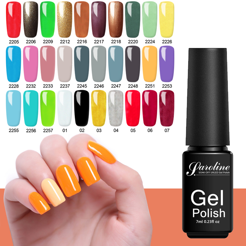 Saroline 1 Bottle 7ml Pink Purple Yellow Mixed Color Gel Nail Polish Long Lasting Soak Off UV Gel Varnish One-shot Nail Art, Fs001
Saroline 1 Bottle 7ml Pink Purple Yellow Mixed Color Gel Nail Polish Long Lasting Soak Off UV Gel Varnish One-shot Nail Art, Fs001