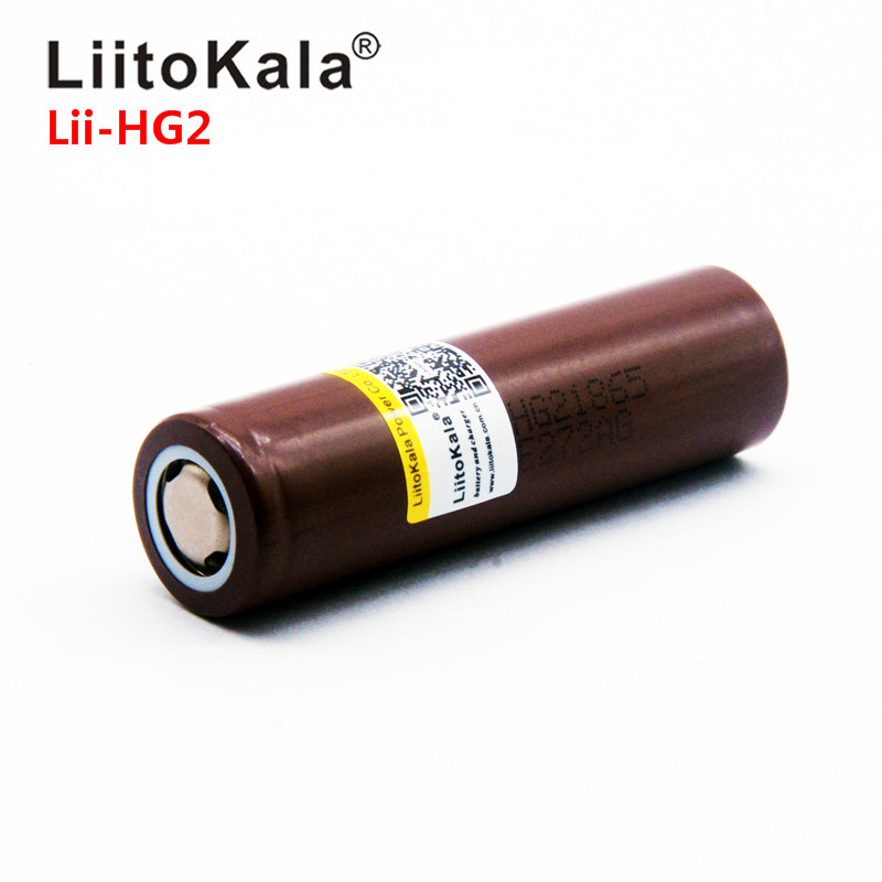 2020 LiitoKala HG2 18650 18650 3000mah electronic cigarette Rechargeable battery power high discharge,30A large current
2020 LiitoKala HG2 18650 18650 3000mah electronic cigarette Rechargeable battery power high discharge,30A large current