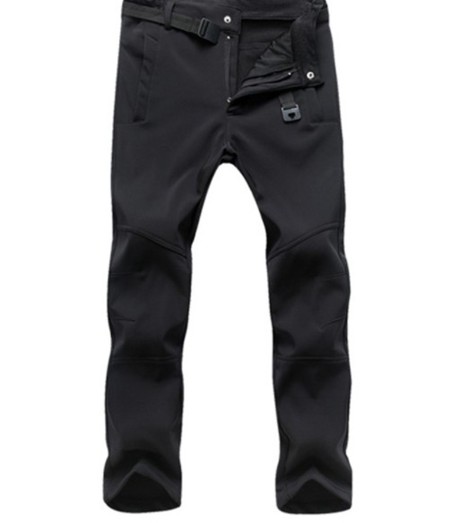 Men's Casual Waterproof Hiking Pants - Windproof, Breathable, Quick-Dry, Tactical Outdoor Sports Trousers, Cotton Blend, Green, Asian Sizes B1