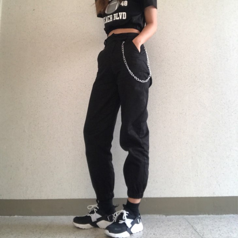 Februaryfrost Women Harem Camo Pants High Waist Pants Camouflage Loose Joggers Army Streetwear Punk Cargo Pants Capris Trousers, Black
Februaryfrost Women Harem Camo Pants High Waist Pants Camouflage Loose Joggers Army Streetwear Punk Cargo Pants Capris Trousers, Black