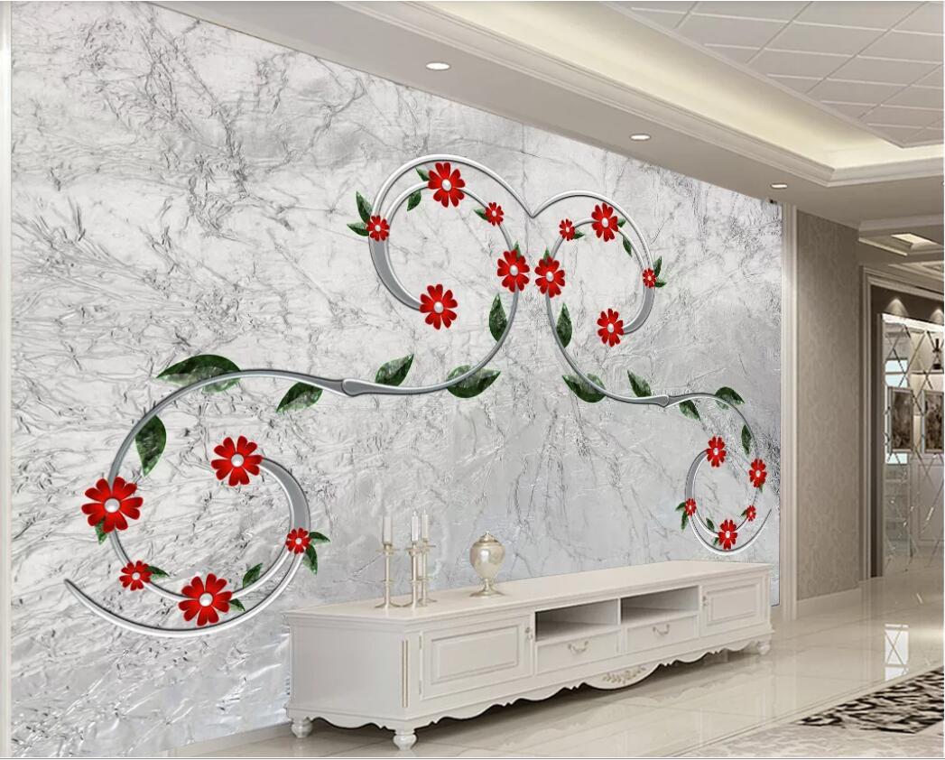 3d room wallpaper custom photo mural Modern minimalist fashion metal three-dimensional flower background wall wallpaper for walls 3 d, Non-woven fabric
3d room wallpaper custom photo mural Modern minimalist fashion metal three-dimensional flower background wall wallpaper for walls 3 d, Non-woven fabric