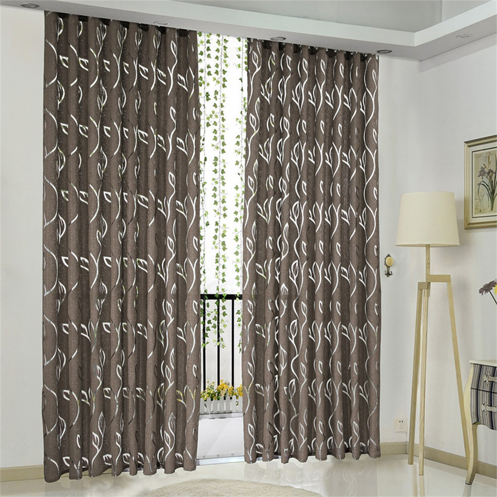 1 Pcs Vines Leaves Tulle Door Window Curtain Drape Panel Sheer Scarf Valances Curtains For Living Room Cortinas Para La Sala, Blue
1 Pcs Vines Leaves Tulle Door Window Curtain Drape Panel Sheer Scarf Valances Curtains For Living Room Cortinas Para La Sala, Blue