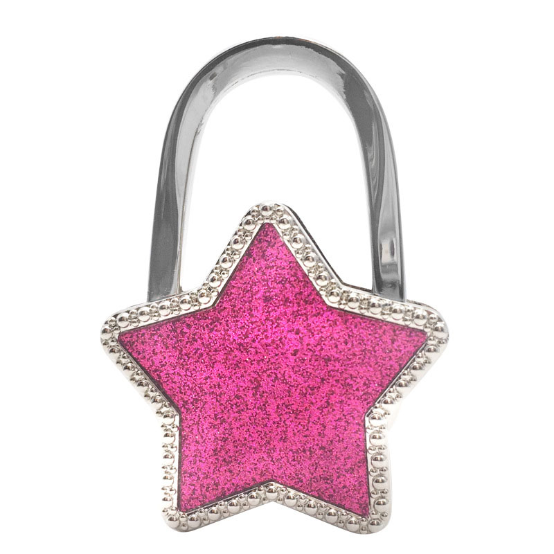 Top Sale Handbag Hook Stars Purse Holder Office Table Hanger Desk Bag Hook Holder Non-Slip Alloy 6 Colors 
Top Sale Handbag Hook Stars Purse Holder Office Table Hanger Desk Bag Hook Holder Non-Slip Alloy 6 Colors