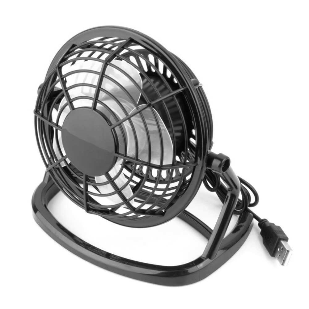 Mini USB Fan Cooler Cooling Mini Desk Fan Portable Desk Mini Fan Super Mute Coolerfor Notebook Laptop Computer With key switch